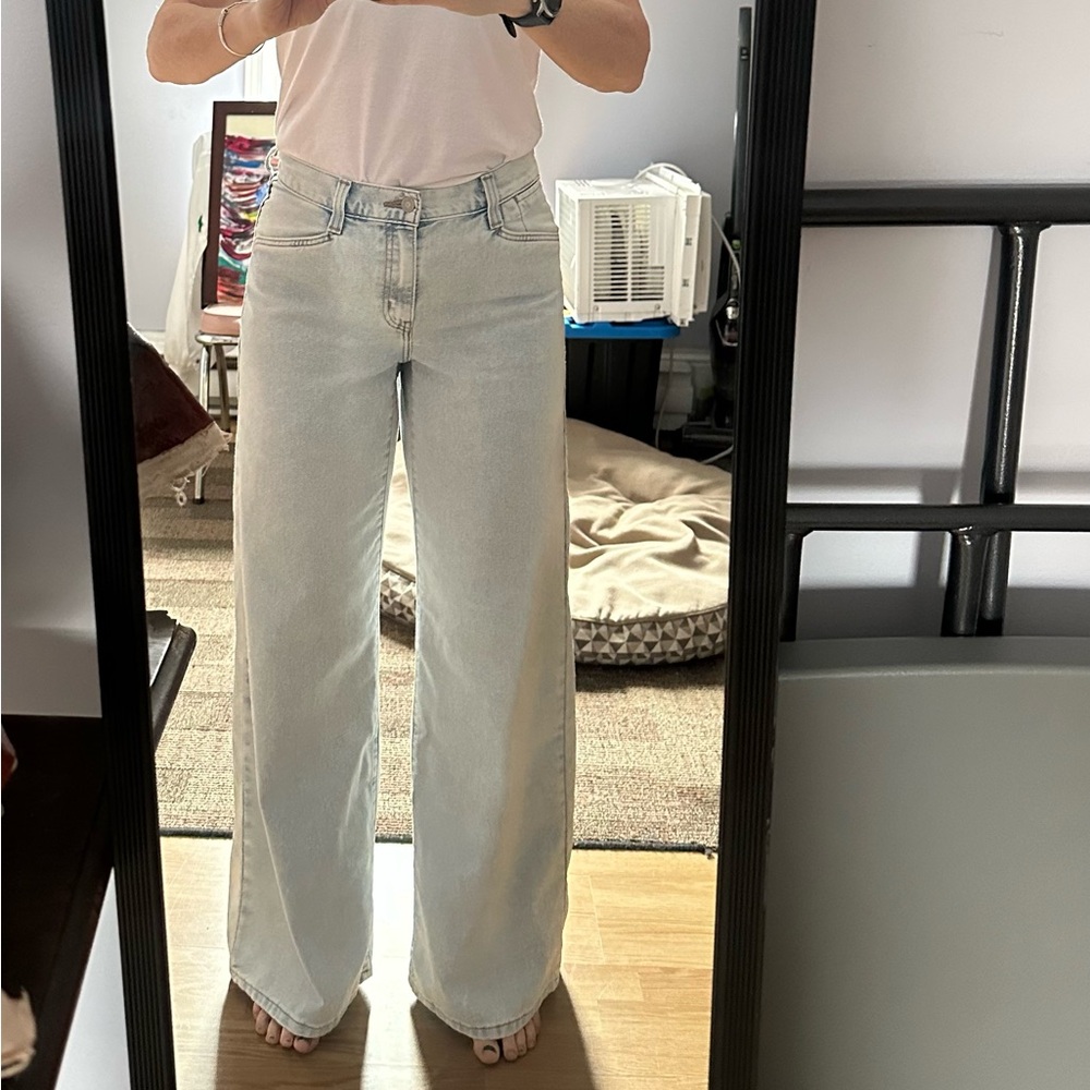 Levi's Light Blue Women's wide leg Jeans